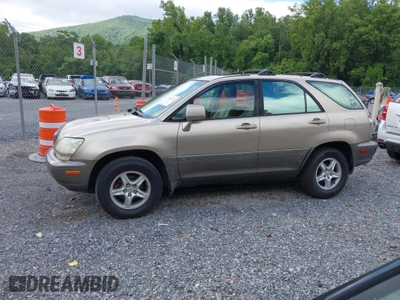 2002 Lexus RX 300 with VIN JTJGF10U220135180, listed as a IAAI auction lot 42646437 with 184,559 mi miles and . Bid and sale history available at DreamBid. Image 14.