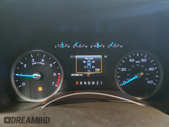 2019 Ford F-250 XL with VIN 1FT7W2B69KEE85772, listed as a Copart auction lot 55082445 with 87,668 mi miles and Salvage title. Bid and sale history available at DreamBid. Image 9.