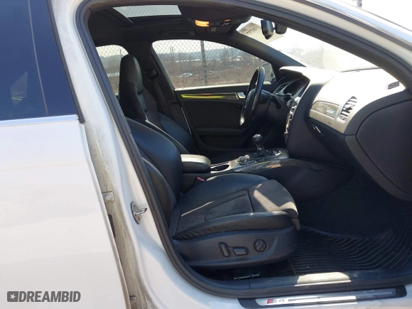 2012 Audi S4 Premium Plus with VIN WAUDGAFL2CA100391, listed as a IAAI auction lot 41393737 with 133,125 mi miles. Bid and sale history available at carsss.com. Image 5.