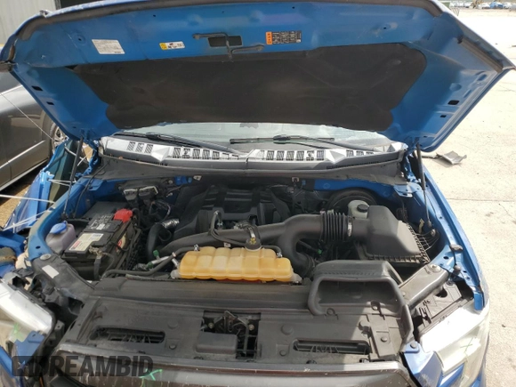 2017 Ford F-150 XL with VIN 1FTEW1CP4HFA00336, listed as a Copart auction lot 58044935 with 92,096 mi miles and Salvage title. Bid and sale history available at DreamBid. Image 11.