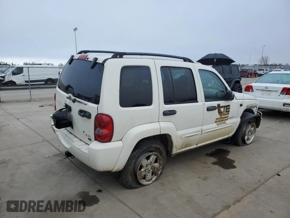 2004 Jeep Liberty Limited with VIN 1J4GK58K84W160524, listed as a Copart auction lot 45935775 with 247,721 mi miles and Clean title. Bid and sale history available at DreamBid. Image 3.