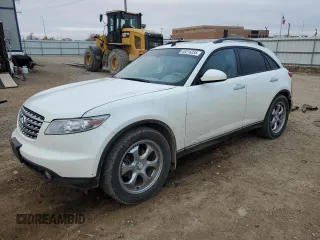 2003 Infiniti FX Options with VIN JNRAS08W13X200291, listed as a Copart auction lot 48316235 with 121,134 mi miles and Non Repairable. Bid and sale history available at DreamBid. Image 1.