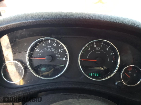 2013 Jeep Wrangler Sport with VIN 1C4AJWAG5DL638636, listed as a Copart auction lot 45197865 with 127,587 mi miles and Salvage title. Bid and sale history available at DreamBid. Image 9.