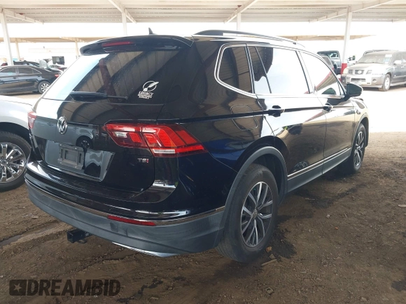 2018 Volkswagen Tiguan SEL z VIN 3VV3B7AX1JM036551, wystawiony jako IAAI lot #42170151 z przebiegiem 97 506 mil mil oraz . Historia ofert i sprzedaży dostępna na DreamBid. Obrazek 4.