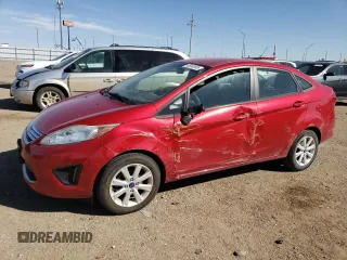 2012 Ford Fiesta SE with VIN 3FADP4BJ5CM131975, listed as a Copart auction lot 48992695 with 39,505 mi miles and Salvage Title. Bid and sale history available at carsss.com. Image 1.