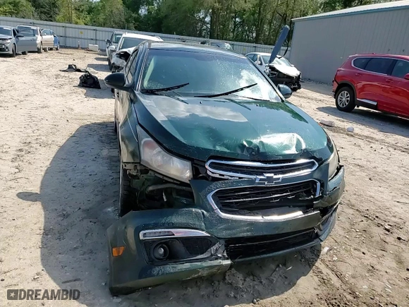 2015 Chevrolet Cruze LTZ with VIN 1G1PG5SB9F7134584, listed as a Copart auction lot 51466555 with 170,044 mi miles and Salvage Title. Bid and sale history available at carsss.com. Image 13.