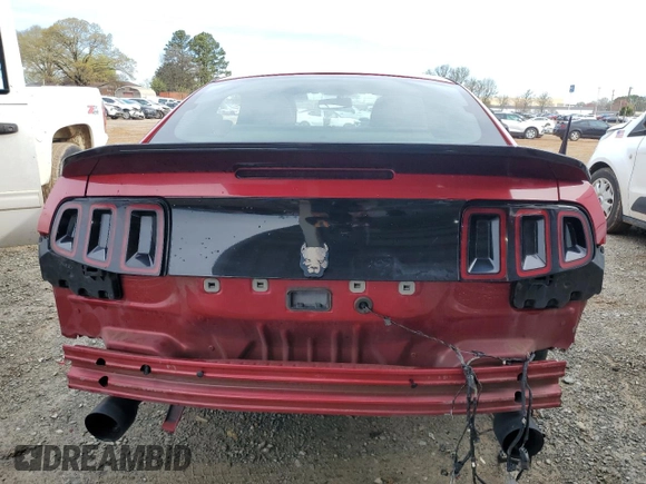 2013 Ford Mustang V6 with VIN 1ZVBP8AM7D5200710, listed as a Copart auction lot 46943765 with 140,327 mi miles and Salvage Title. Bid and sale history available at carsss.com. Image 6.