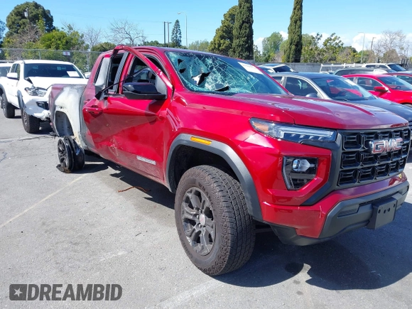 2024 GMC Canyon 2WD Elevation with VIN 1GTP5BEK8R1140214, listed as a IAAI auction lot 41788951 with 8,864 mi miles. Bid and sale history available at carsss.com. Image 6.