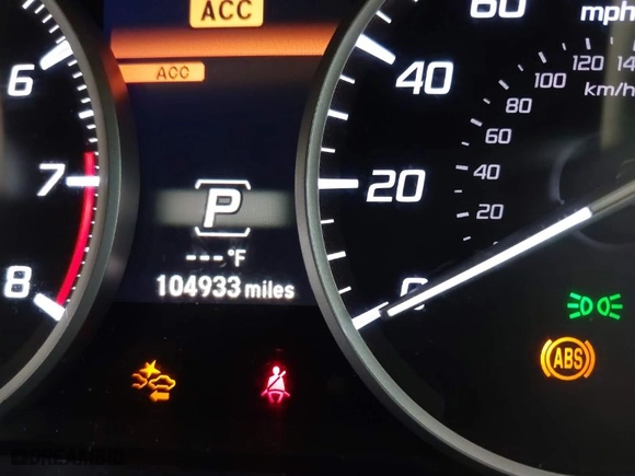 2018 Acura RDX w/Advance Pkg with VIN 5J8TB4H70JL009007, listed as a IAAI auction lot 40382722 with 104,933 mi miles. Bid and sale history available at carsss.com. Image 7.