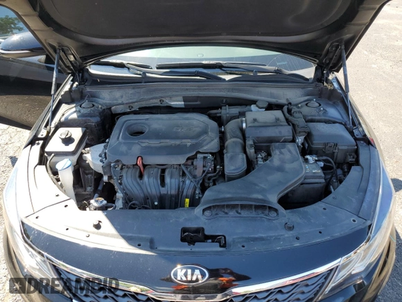 2019 Kia Optima LX with VIN 5XXGT4L32KG358253, listed as a Copart auction lot 55315812 with 40,421 mi miles and Salvage Title. Bid and sale history available at carsss.com. Image 7.