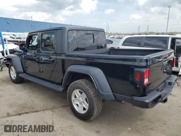 2020 Jeep Gladiator Sport S with VIN 1C6JJTAG6LL175653, listed as a Copart auction lot 54914395 with 62,065 mi miles and Salvage title. Bid and sale history available at DreamBid. Image 2.