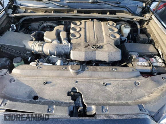 2022 Toyota 4Runner SR5 with VIN JTEEU5JR5N5269489, listed as a Copart auction lot 57460955 with 42,981 mi miles and Salvage title. Bid and sale history available at DreamBid. Image 12.