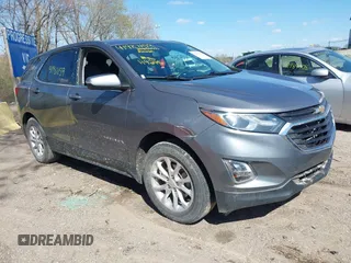 2018 Chevrolet Equinox LT with VIN 3GNAXJEV1JL119245, listed as a IAAI auction lot 41987159 with 54,489 mi miles and . Bid and sale history available at DreamBid. Image 1.