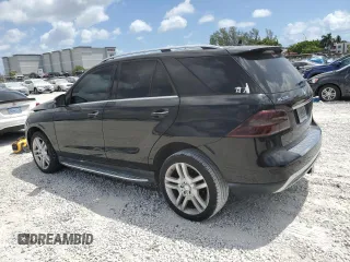 2014 Mercedes-Benz M 350 with VIN 4JGDA5JB1EA351654, listed as a Copart auction lot 55510505 with 193,285 mi miles and Salvage title. Bid and sale history available at DreamBid. Image 2.