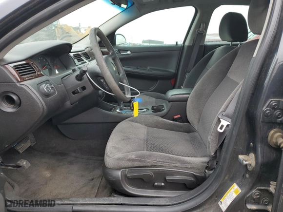 2013 Chevrolet Impala LS with VIN 2G1WF5E39D1255001, listed as a Copart auction lot 51242245 with 139,991 mi miles and Salvage Title. Bid and sale history available at carsss.com. Image 7.