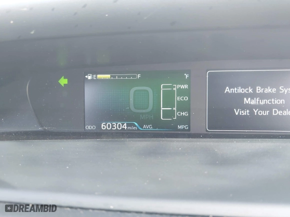 2022 Toyota Prius L Eco with VIN JTDKAMFU6N3169839, listed as a IAAI auction lot 41788781 with 60,304 mi miles. Bid and sale history available at carsss.com. Image 7.