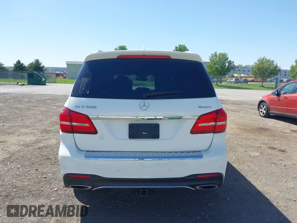 2019 Mercedes-Benz GLS 550 with VIN 4JGDF7DE8KB196691, listed as a IAAI auction lot 42301592 with 57,466 mi miles and . Bid and sale history available at DreamBid. Image 16.