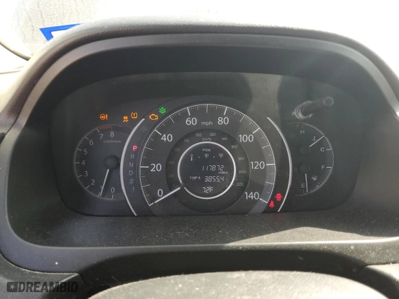 2014 Honda CR-V LX with VIN 3CZRM3H30EG705552, listed as a Copart auction lot 48997715 with 117,872 mi miles and Clean Title. Bid and sale history available at carsss.com. Image 9.