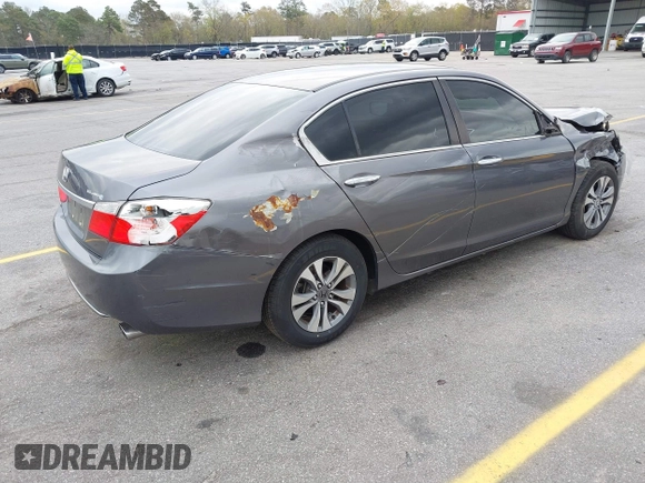 2014 Honda Accord LX with VIN 1HGCR2F31EA294978, listed as a IAAI auction lot 41872422 with 108,632 mi miles and . Bid and sale history available at carsss.com. Image 4.