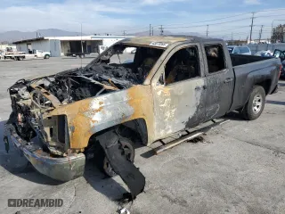 2015 Chevrolet Silverado 1500 LS with VIN 1GCRCPEH3FZ223546, listed as a Copart auction lot 43073265 with 0 mi miles and Non Repairable. Bid and sale history available at carsss.com. Image 1.