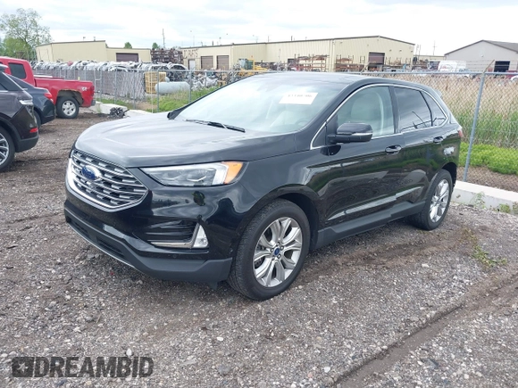 2020 Ford Edge Titanium with VIN 2FMPK4K94LBA22657, listed as a IAAI auction lot 42340706 with 62,857 mi miles and . Bid and sale history available at DreamBid. Image 18.