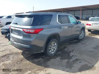 2021 Chevrolet Traverse LS with VIN 1GNERFKW0MJ158961, listed as a IAAI auction lot 41572644 with 66,675 mi miles. Bid and sale history available at carsss.com. Image 4.