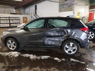 2016 Honda HR-V LX with VIN 3CZRU6H36GM731949, listed as a IAAI auction lot 41563891 with 85,704 mi miles. Bid and sale history available at carsss.com. Image 14.