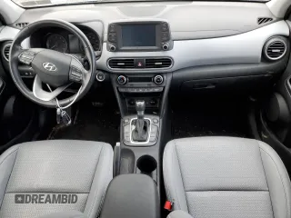 2021 Hyundai Kona Limited with VIN KM8K3CA55MU608912, listed as a Copart auction lot 39228973 with 40,870 mi miles. Bid and sale history available at carsss.com. Image 8.