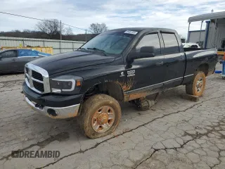 2007 Dodge Ram 2500 SLT with VIN 1D7KS28A57J625127, listed as a Copart auction lot 45461355 with 232,732 mi miles and Clean Title. Bid and sale history available at carsss.com. Image 1.