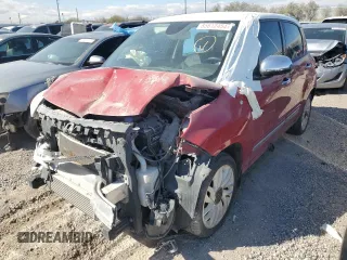 2014 FIAT 500L Lounge with VIN ZFBCFACH6EZ029978, listed as a Copart auction lot 85612454 with 125,144 mi miles and Non Repairable. Bid and sale history available at carsss.com. Image 1.