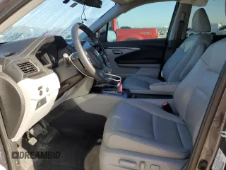 2021 Honda Pilot EX-L with VIN 5FNYF5H58MB001760, listed as a Copart auction lot 47061455 with 62,789 mi miles and Salvage Title. Bid and sale history available at carsss.com. Image 7.