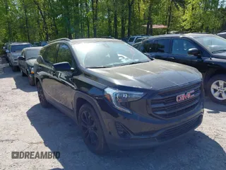 2020 GMC Terrain SLT with VIN 3GKALPEV4LL171645, listed as a IAAI auction lot 42029684 with 90,819 mi miles. Bid and sale history available at carsss.com. Image 1.