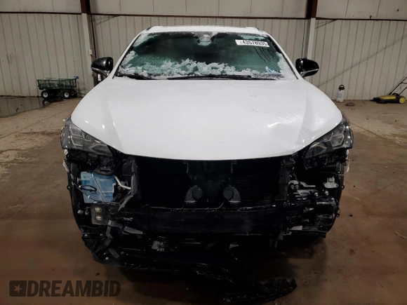 2021 Lexus NX with VIN JTJSARDZ0M2262613, listed as a Copart auction lot 43578935 with 45,182 mi miles and Salvage Title. Bid and sale history available at carsss.com. Image 5.