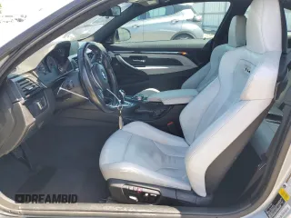 2015 BMW M4 with VIN WBS3R9C52FK334020, listed as a Copart auction lot 51867985 with 95,369 mi miles and Salvage title. Bid and sale history available at DreamBid. Image 7.