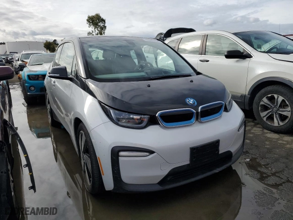 2018 BMW i3 with VIN WBY7Z2C52JVE61844, listed as a Copart auction lot 45342434 with 35,283 mi miles. Bid and sale history available at carsss.com. Image 4.