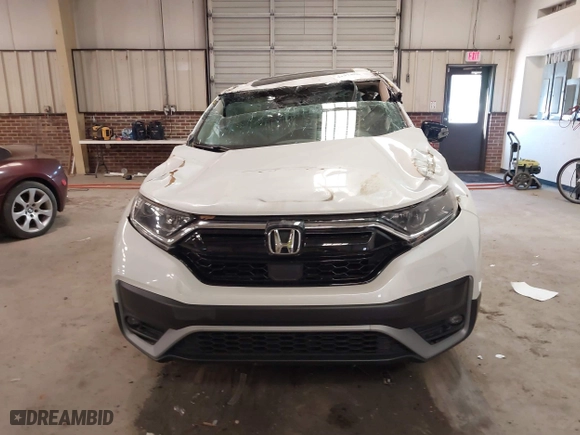 2020 Honda CR-V EX with VIN 2HKRW1H59LH414140, listed as a IAAI auction lot 41374885 with 46,674 mi miles. Bid and sale history available at carsss.com. Image 11.