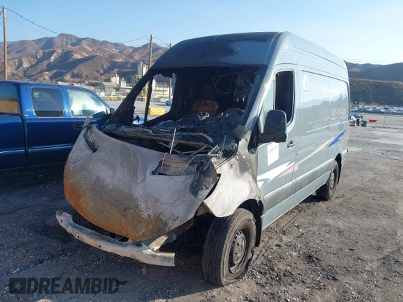 2022 Mercedes-Benz Sprinter Cargo with VIN W1Y70BGY5NT110887, listed as a IAAI auction lot 41441291 with Not Provided miles and . Bid and sale history available at DreamBid. Image 2.