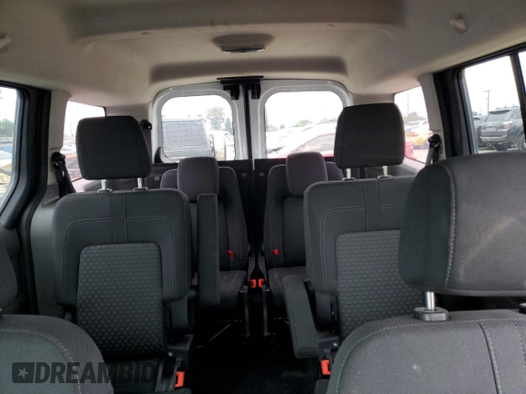 2022 Ford Transit Connect XLT with VIN NM0GS9F28N1514084, listed as a Copart auction lot 62392655 with 43,395 mi miles and Salvage title. Bid and sale history available at DreamBid. Image 10.