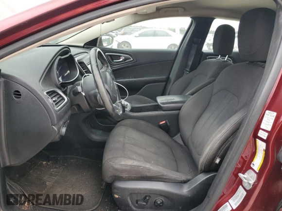 2015 Chrysler 200 Limited with VIN 1C3CCCAB1FN671313, listed as a Copart auction lot 53088965 with 154,170 mi miles and Clean Title. Bid and sale history available at carsss.com. Image 7.