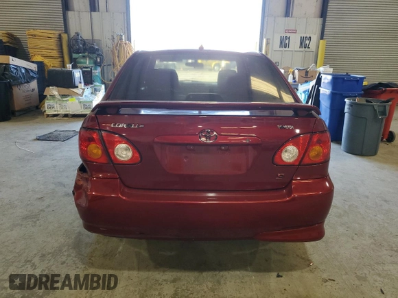 2003 Toyota Corolla CE with VIN 1NXBR32E63Z161048, listed as a Copart auction lot 83226694 with 299,999 mi miles and Salvage Title. Bid and sale history available at DreamBid. Image 6.