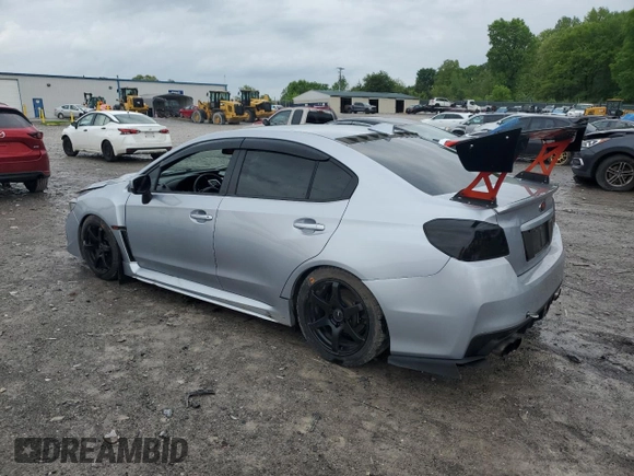 2019 Subaru WRX z VIN JF1VA1A64K9822445, wystawiony jako Copart lot #53897765 z przebiegiem 77 622 mil mil oraz Szkoda całkowita • Salvage title. Historia ofert i sprzedaży dostępna na DreamBid. Obrazek 2.
