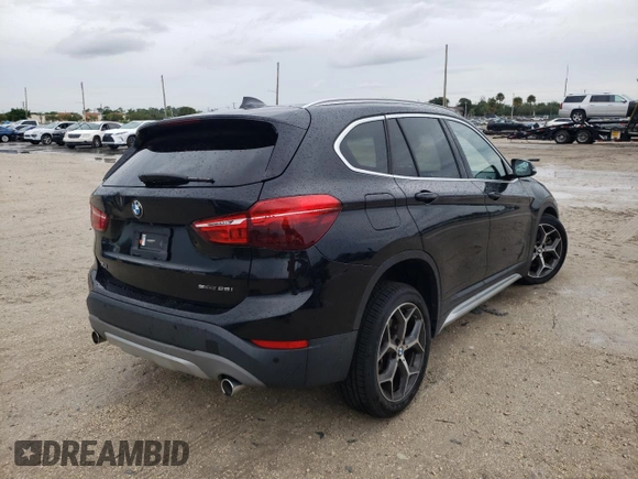 2019 BMW X1 sDrive28i with VIN WBXHU7C53K3H45727, listed as a Copart auction lot 64089932 with 17,763 mi miles. Bid and sale history available at carsss.com. Image 4.