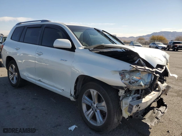 2009 Toyota Highlander Sport with VIN JTEDS43AX92090522, listed as a Copart auction lot 43193725 with 137,300 mi miles and Salvage Title. Bid and sale history available at carsss.com. Image 4.