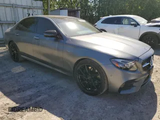 2019 Mercedes-Benz E-Class AMG E 53 with VIN WDDZF6BB0KA584278, listed as a Copart auction lot 54466284 with 54,667 mi miles and Salvage Title. Bid and sale history available at carsss.com. Image 4.