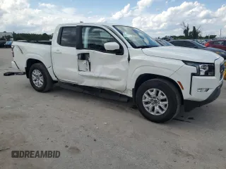 2024 Nissan Frontier SV with VIN 1N6ED1EJ9RN610607, listed as a Copart auction lot 71346354 with 122 mi miles and Non Repairable. Bid and sale history available at carsss.com. Image 4.