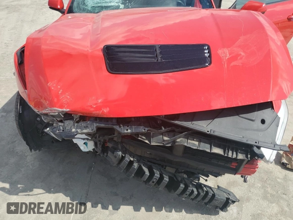 2024 Ford Mustang GT with VIN 1FA6P8CF5R5425448, listed as a Copart auction lot 55975225 with 9,391 mi miles and Salvage title. Bid and sale history available at DreamBid. Image 11.