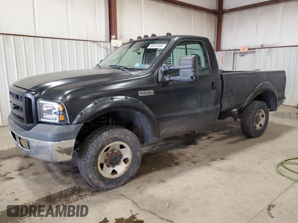 2007 Ford F-250 XL with VIN 1FTNF21587EA67193, listed as a Copart auction lot 86697654 with 196,359 mi miles and Salvage Title. Bid and sale history available at DreamBid. Image 1.