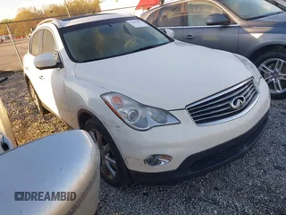 2012 Infiniti EX35 Journey with VIN JN1AJ0HP6CM400163, listed as a IAAI auction lot 41885883 with 112,121 mi miles. Bid and sale history available at carsss.com. Image 1.