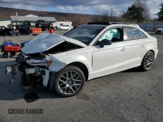 2016 Audi A3 1.8T Premium with VIN WAUA7GFF9G1118263, listed as a Copart auction lot 50518555 with 0 mi miles and Salvage Title. Bid and sale history available at carsss.com. Image 1.