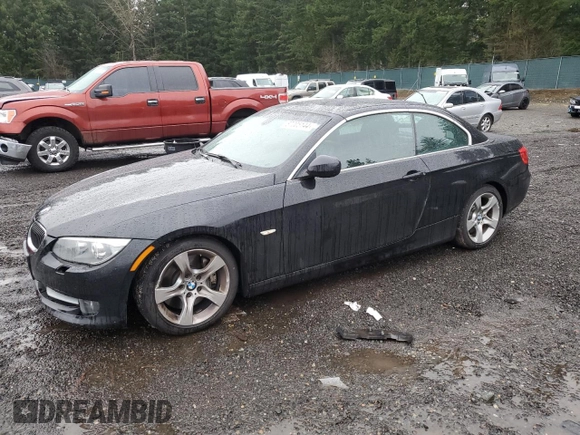 2012 BMW 3 Series 335i with VIN WBADX7C56CE744932, listed as a Copart auction lot 87005144 with 127,439 mi miles and Clean title. Bid and sale history available at DreamBid. Image 1.